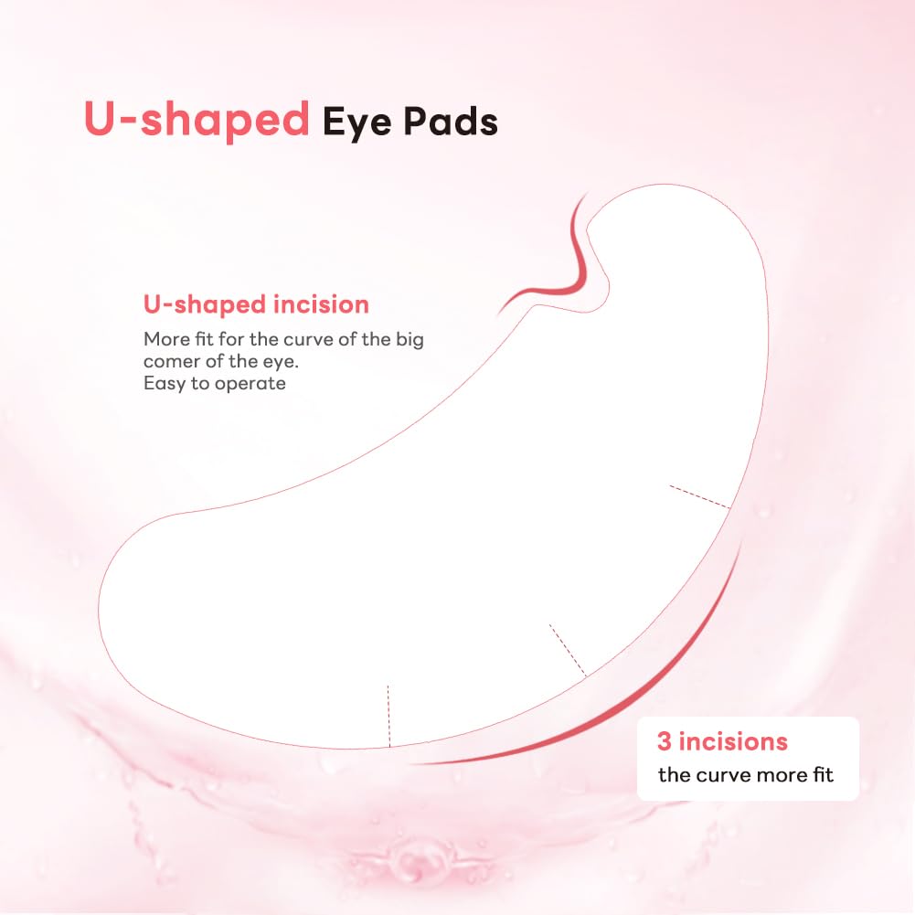 100 Paare Augenpads Wimpernpads für Wimpernverlängerung Wimpernlifting Wimpern Färben Wimpern Augen