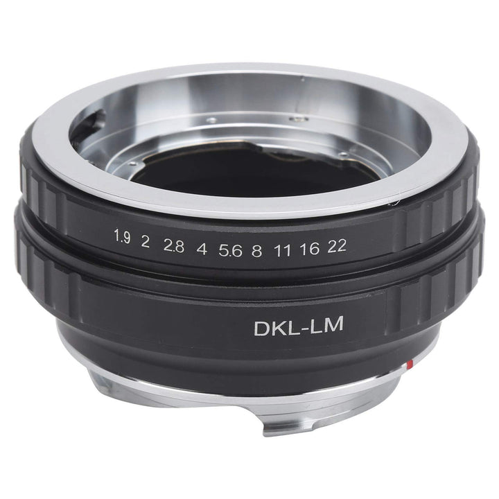 VBESTLIFE Adapterring für DKL-LM-Objektive, für DKL-Mount-Objektivefür Leica LM-Mount-Kamera, Kamera