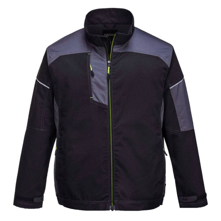 Portwest Damen T603 Urban Work Jacket, Schwarz/Zoom Grey, XL EU Schwarz/Zoom Grey XL, Schwarz/Zoom G