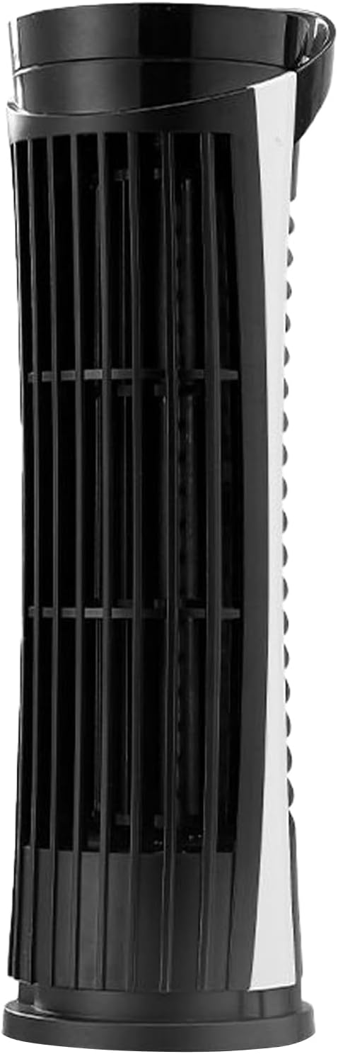 Turmventilator - USB-Lade-Ventilator - Lamellenloser Leiser Turmventilator mit LED-Licht für Schlafz