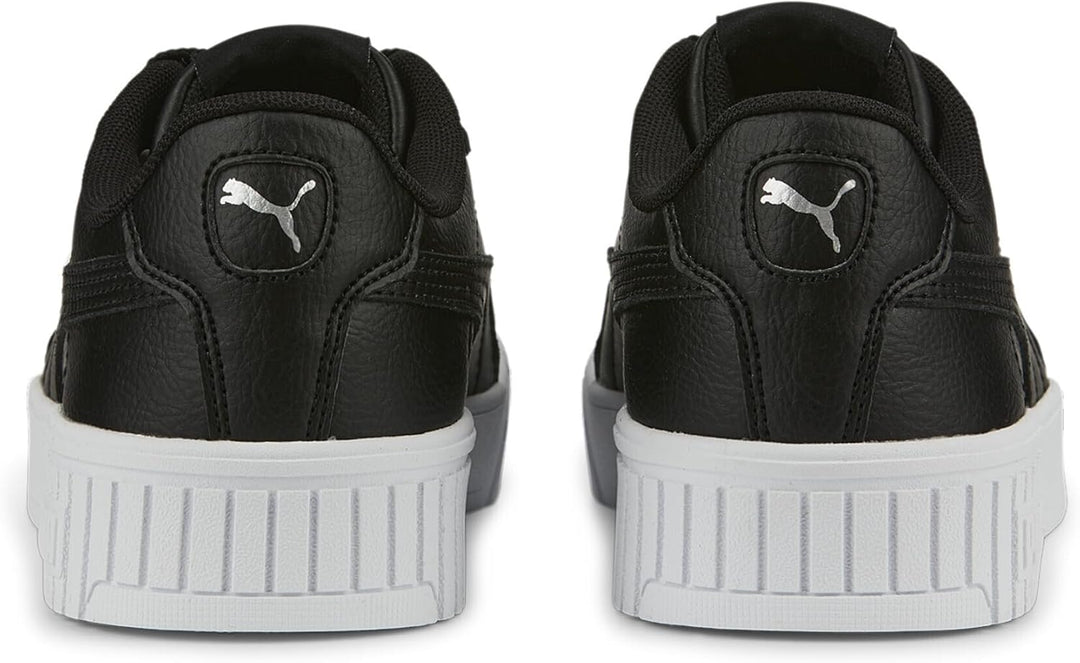 PUMA Mädchen Carina 2.0 Jr Sneaker 35.5 EU Puma Black Puma Black Puma Silver, 35.5 EU Puma Black Pum