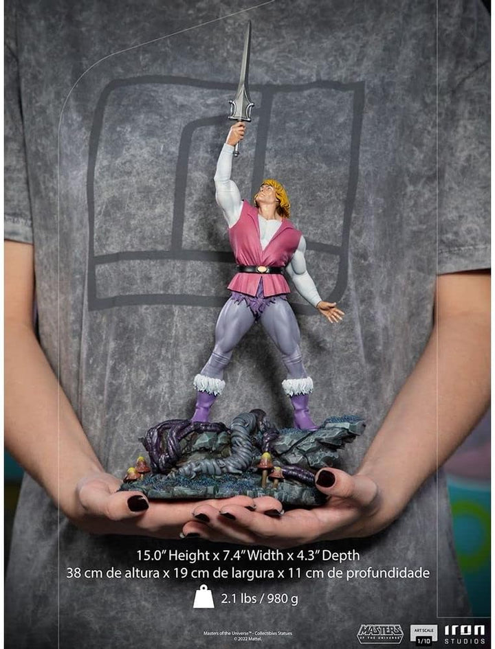 Iron Studios 83693 Motu Prince ADAM 1/10 Statue statuen, bunt