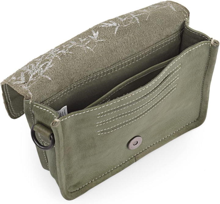 Lois - Umhängetasche Damen Leder - Umhängetasche Leder Damen mit verstellbarem riemen - Kleine Umhän