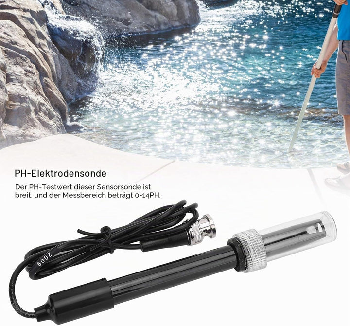 Watris Veiyi PH Sonde, Hohe Empfindlichkeit PH Sensorsonde, Professionelles PH Elektrodensonde, PH 0