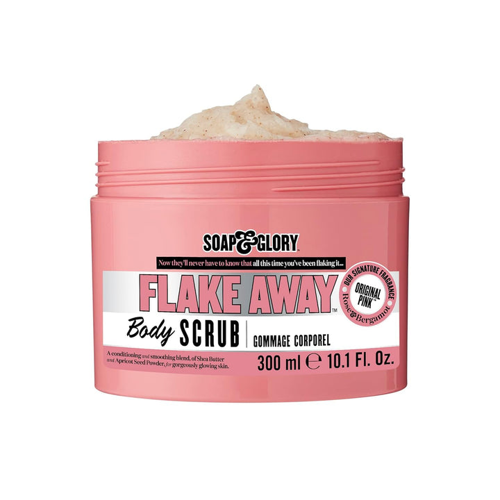 Soap &amp; Glory FLAKE AWAY Körperpeeling 300 ml - Entfern von abgestorbenen Hautzellen und Verbesserung
