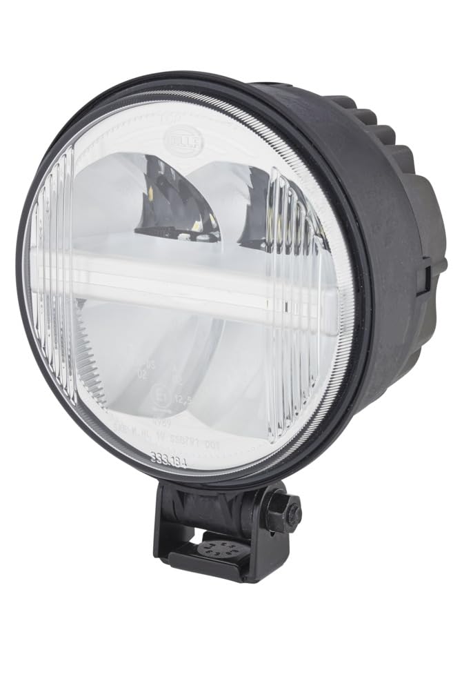 HELLA - LED-Hauptscheinwerfer - M133 - 12V - Anbau - glasklare Streuscheibe - Lichtscheibenfarbe: tr