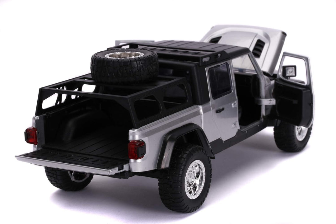 Jada Toys 253203055 Fast & Furious 2020 Jeep Gladiator F9, Auto, Tuning-Modell im Massstab 1:24, zu