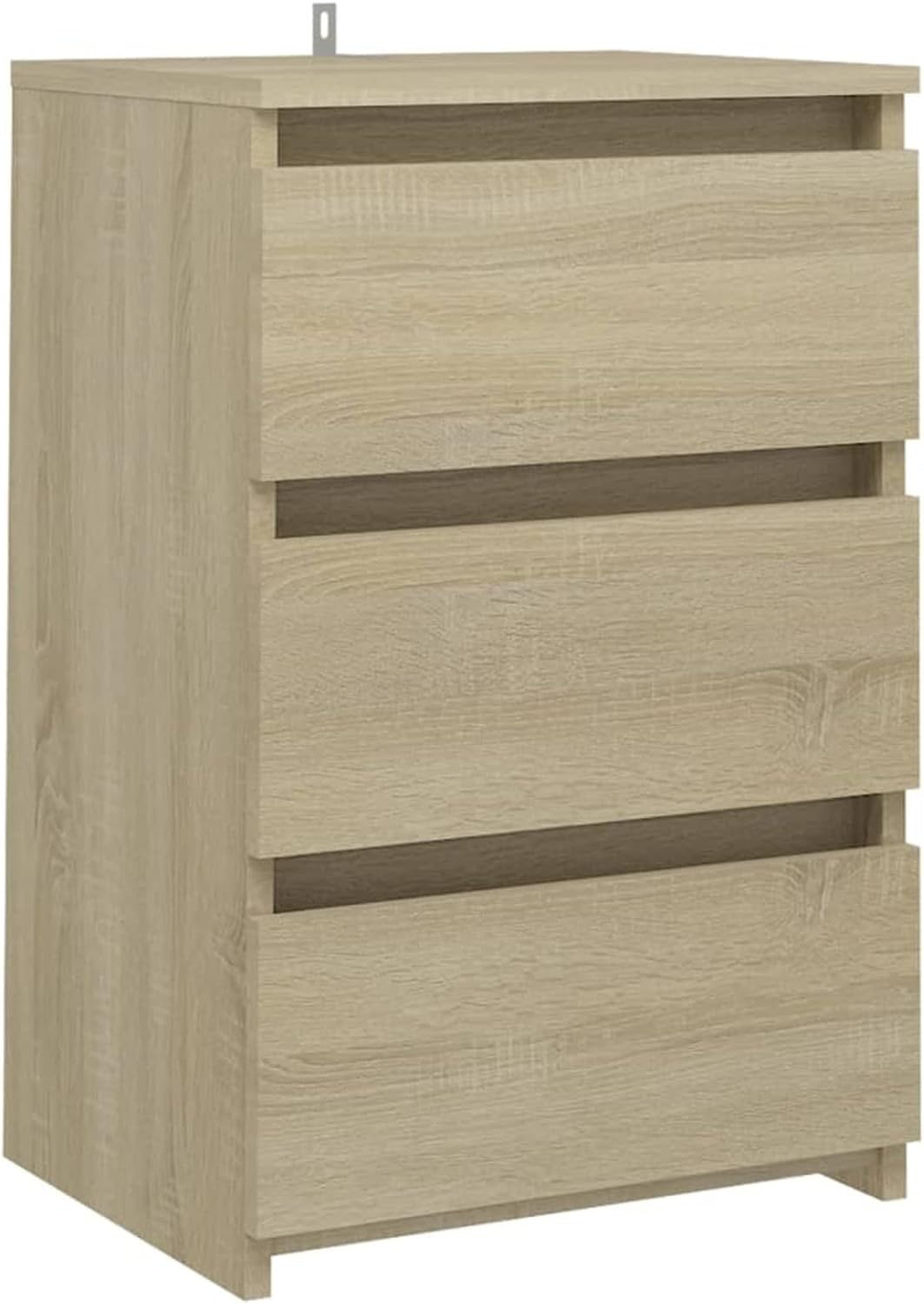 Goliraya 2X Nachttisch mit 3 Schubladen Nachtschrank Nachtkonsole Nachtkommode Schlafzimmer Schrank
