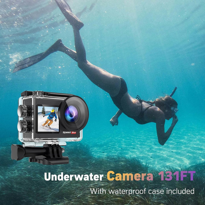Speed 20 Action Cam 4K60FPS 40MP WiFi Unterwasserkamera 40M Wasserdicht Ultra HD Touchscreen Actionc