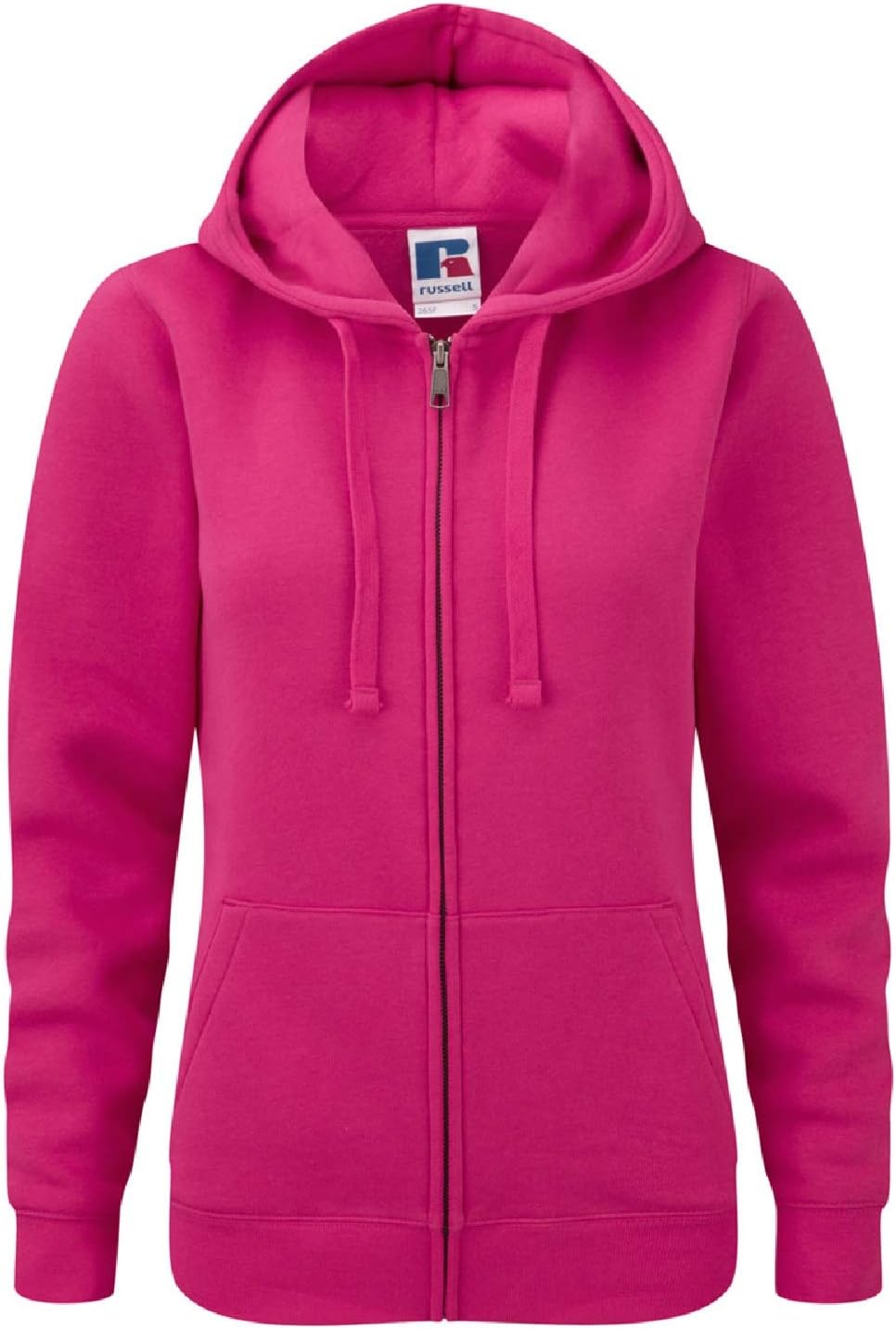 Russell Damen Kapuzenjacke, 3lagig (Medium) (Hellgrau)