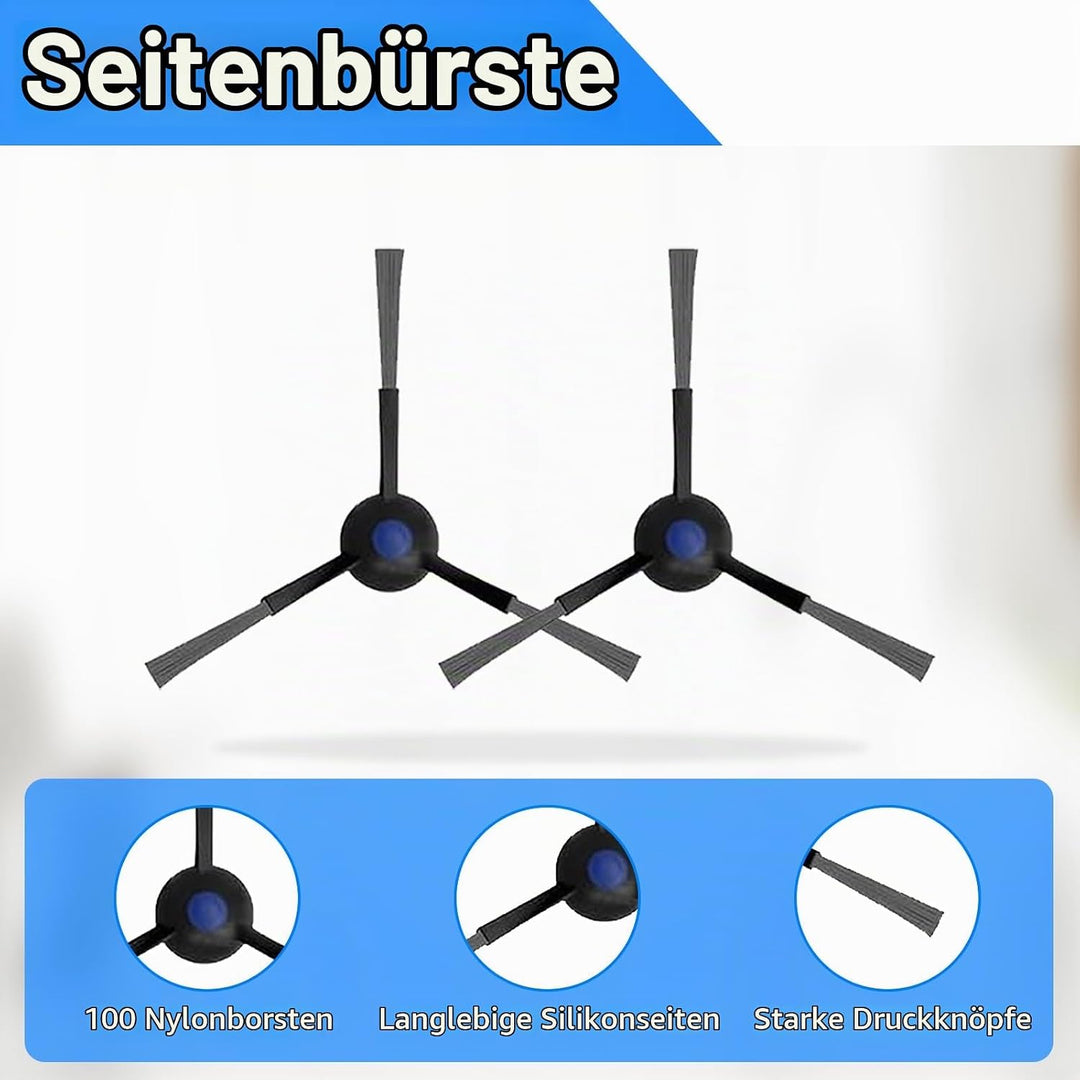 Fixbetter Zubehörset für Ecovacs Deebot N30 PRO OMNI / N30 PRO / N30 OMNI Roboterstaubsauger, 1 Roll