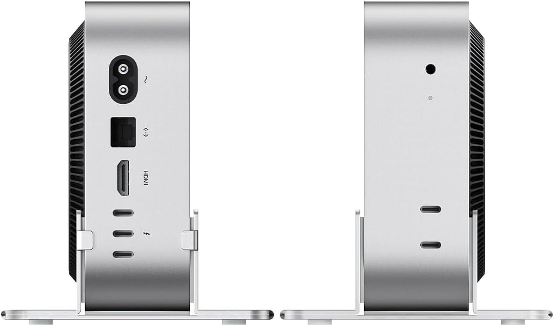 SNANSHI Mac mini M4 Ständer Vertikal, Heavy-Duty Metal Desktop Ständer für 2024 Mac mini M4 M4 Pro,