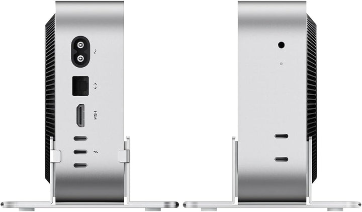 SNANSHI Mac mini M4 Ständer Vertikal, Heavy-Duty Metal Desktop Ständer für 2024 Mac mini M4 M4 Pro,