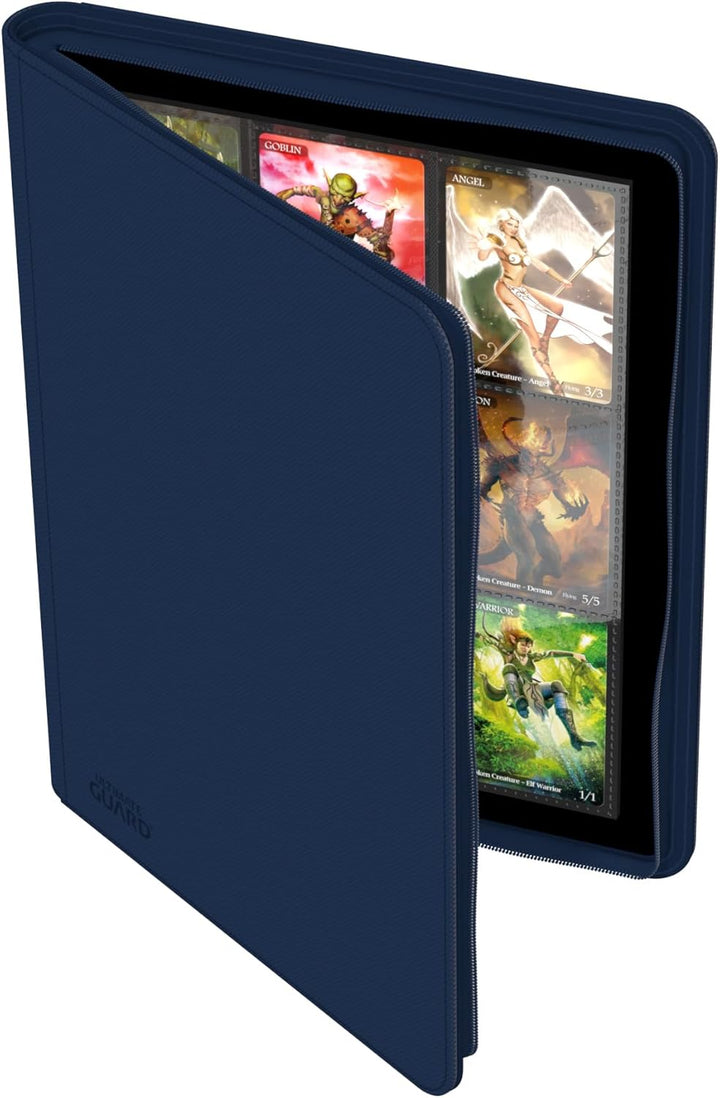 Ultimate Guard Zipfolio 360 - 18-Pocket XenoSkin Blau, Blau