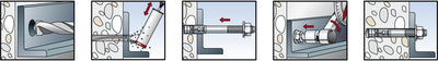 fischer 507579 Bolzen FBN II 10/10 feuerverzinkt