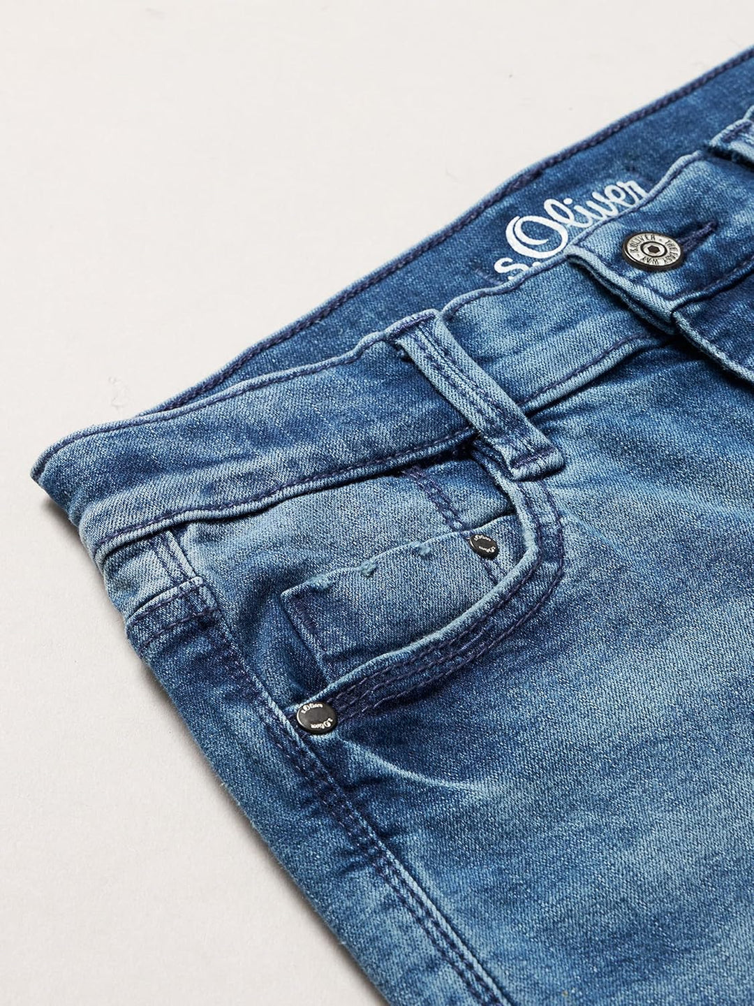 s.Oliver Jungen Bermudas, 146 BIG Blue Sretched Denim (56z5)