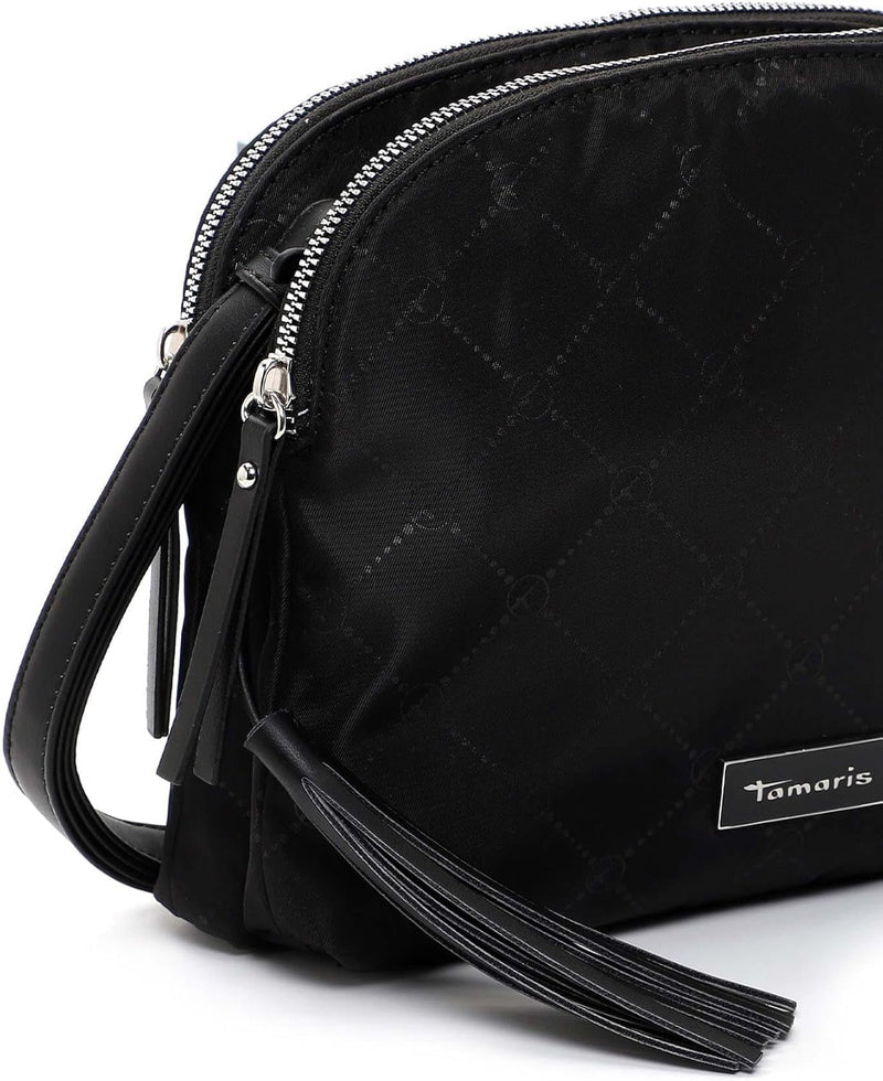 Tamaris Umhängetasche TAS Lisa 32380 Damen Handtaschen Print Einheitsgrösse Black 100, Einheitsgröss