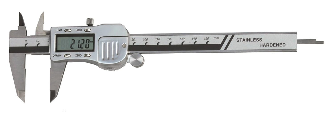 CNC QUALITÄT Digital Messschieber 150 mm DIN 862 - Metallgehäuse - kalibriert nach VDI/VDE/DGQ 2618