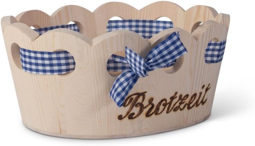 Holzkorb "Brotzeit"