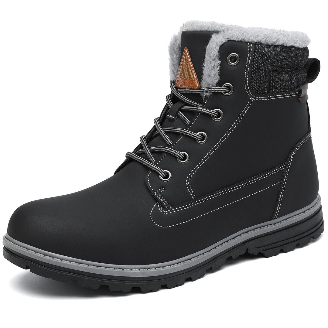 Mishansha Winterschuhe Herren Damen Gefüttert Outdoor Winterstiefel Gr.39-46 EU