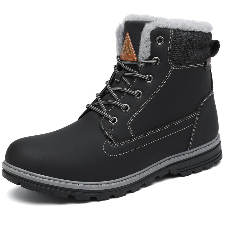 Mishansha Winterschuhe Herren Damen Gefüttert Outdoor Winterstiefel Gr.39-46 EU