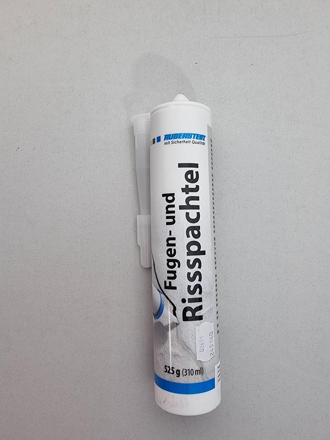 Ruberstein Fugen- und Rissspachtel zementgrau, 310 ml Kartusche