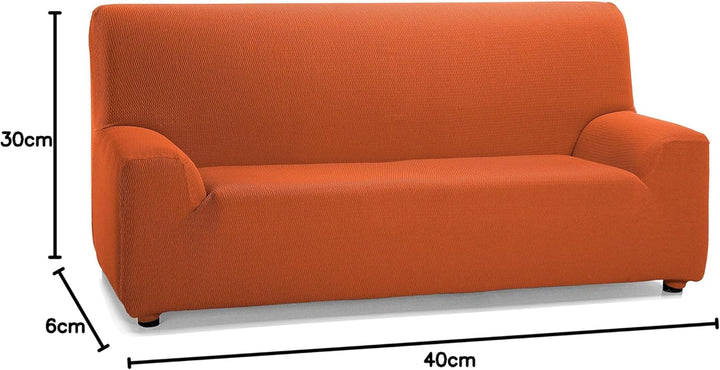 Martina Home Tunez Sofabezug 1 Platz 30x40x6 cm orange, 30x40x6 cm Orange