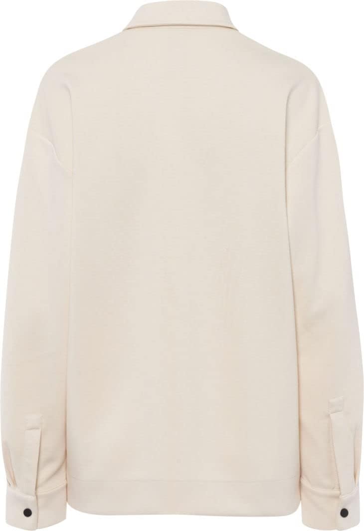 BRAX Damen Style Francy Lab Scuba Overshirt Übergangsjacke 36 Weiss (Shell 97), 36 Weiss (Shell 97)