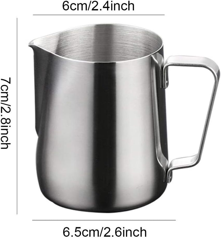 Rolin Roly 200ml/6.8oz Milch Pitcher rostfreiem Edelstahl Milchkännchen perfekt für Milchaufschäumer
