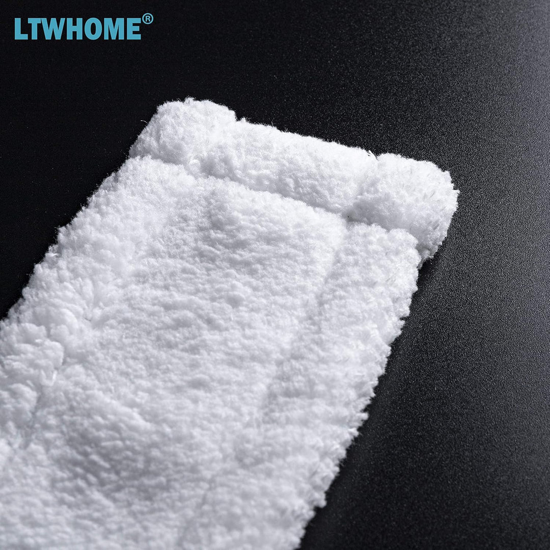 LTWHOME Mikrofaser-Wischbezüge Passend für Kärcher Fensterwischer WV 50 Plus, WV 2 Plus, WV 60 Plus