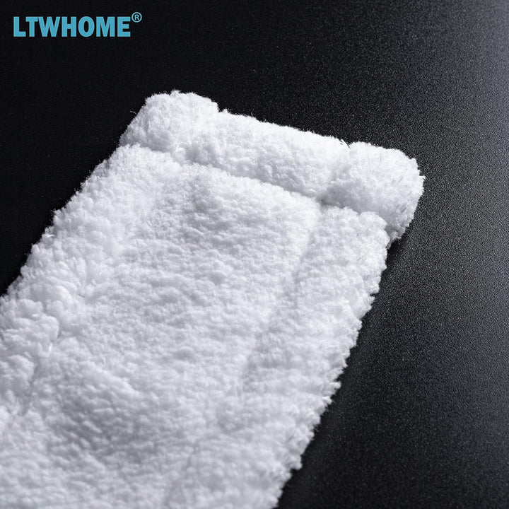 LTWHOME Mikrofaser-Wischbezüge Passend für Kärcher Fensterwischer WV 50 Plus, WV 2 Plus, WV 60 Plus