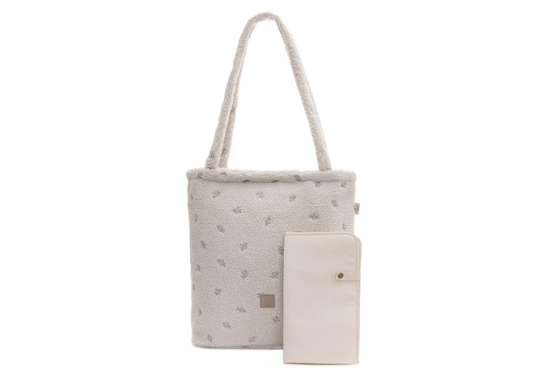Jollein Unisex Wickeltasche Shopper Changing Bag Shopper, Baby Bag Multifunctional 43 cm x 2 cm x 34
