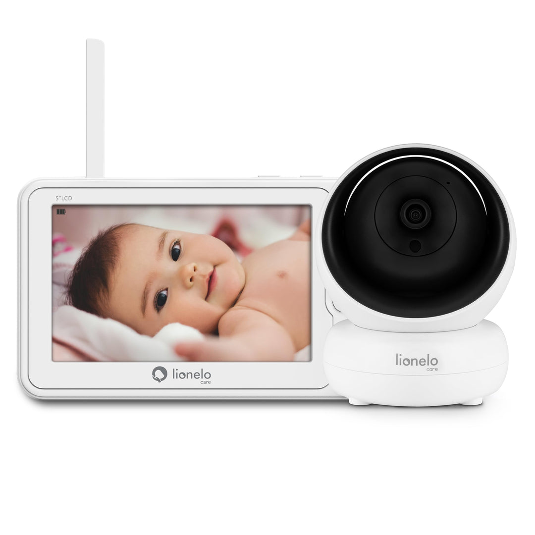 Lionelo Babyline 8.3 Elektronisches Babyphone mit Full HD 360° Kamera 5" Bildschirm 200m Reichweite