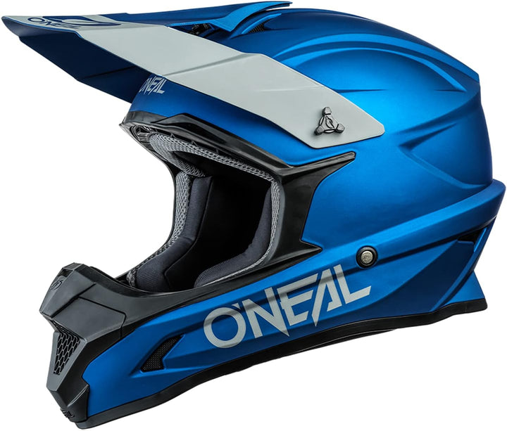 O'Neal 1SRS Adult Dirt Bike Helmet S Blau, S Blau
