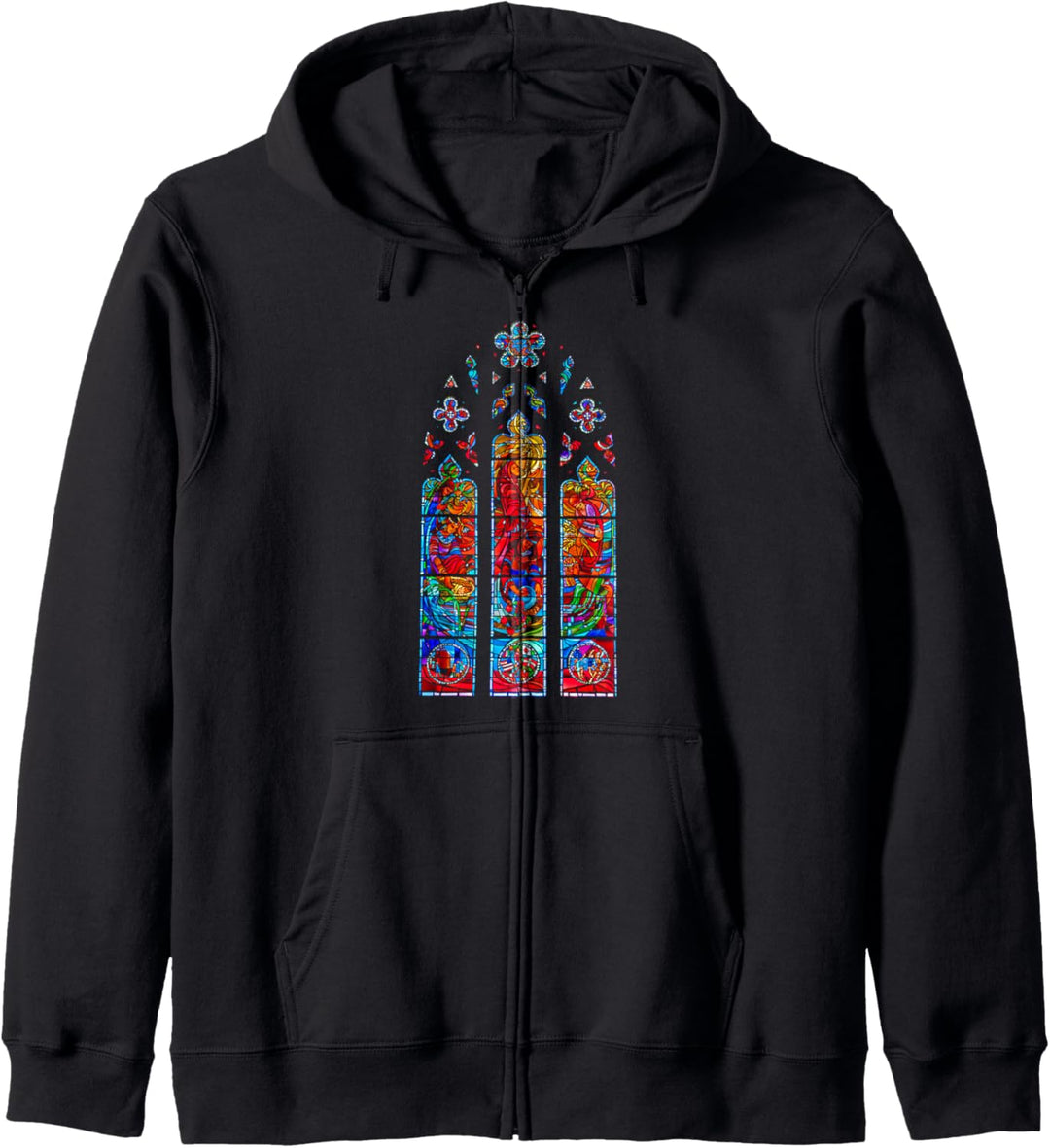 Washington National Cathedral Stained Glass Window Kapuzenjacke