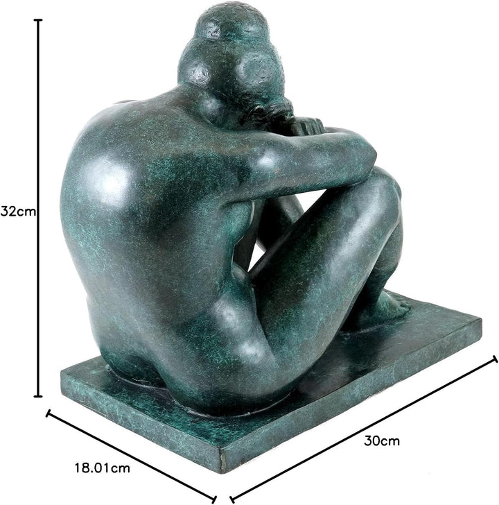 Kunst & Ambiente - Bronzeskulptur - La Nuit Skulptur - 1902-1909 - Aristide Maillol - signiert - Akt