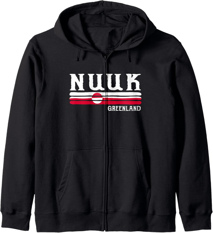 Nuuk Gronland Greenland Souvenir Kapuzenjacke