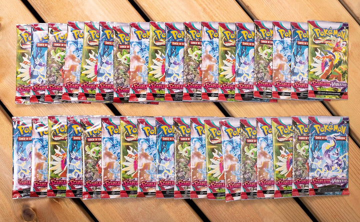 Pokémon 184-61322 TCG, 36 Booster-Packs, Scarlatto und Violett, italienische Ausgabe
