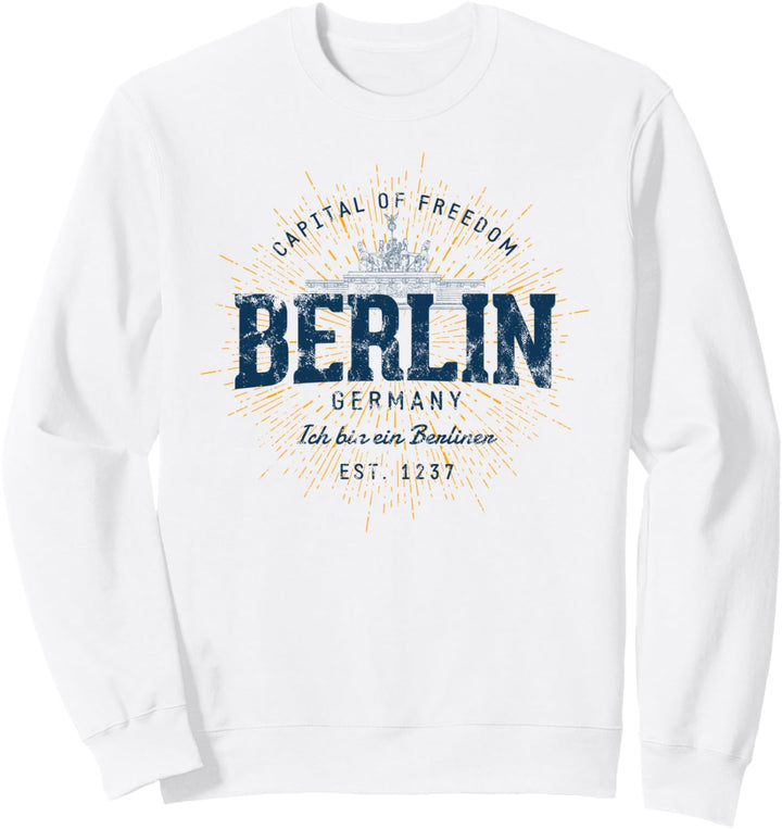 Deutschland Urlaub Souvenir Vintage Berlin Sweatshirt