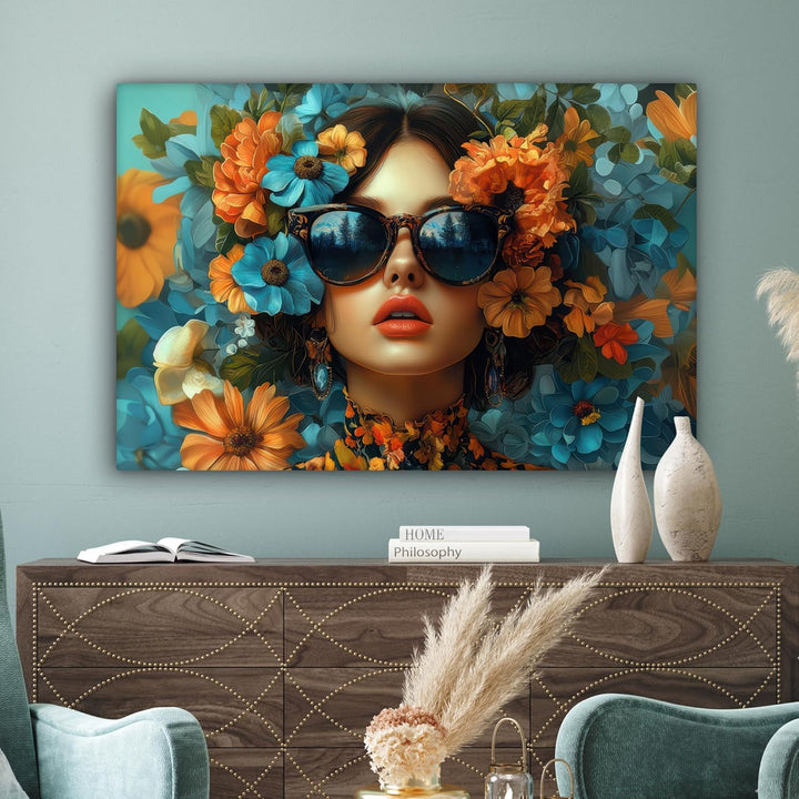 MuchoWow© Leinwandbild Gross 120x80 cm XXL Dekoration Wohnzimmer Bilder Pictures Wall Decoration Liv