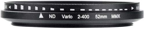 Yangers variabel neutrale Dichte nd Filter 52mm, Variable 2-400 einstellbar ND2 bis ND400 (8 Blenden