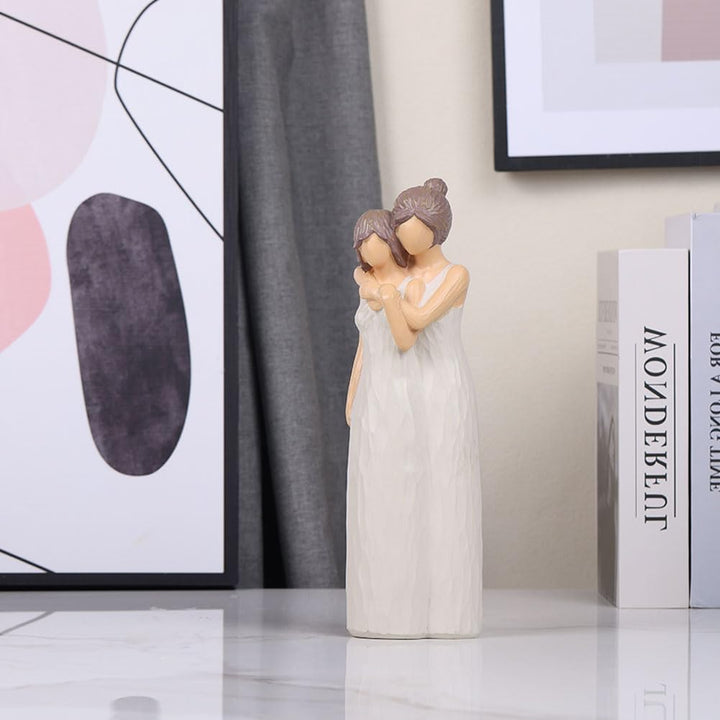 Mutter Tochter Figuren - Geschenke für Mama oder Tochter zu Geburtstag, Valentinstag, Muttertag. Ide
