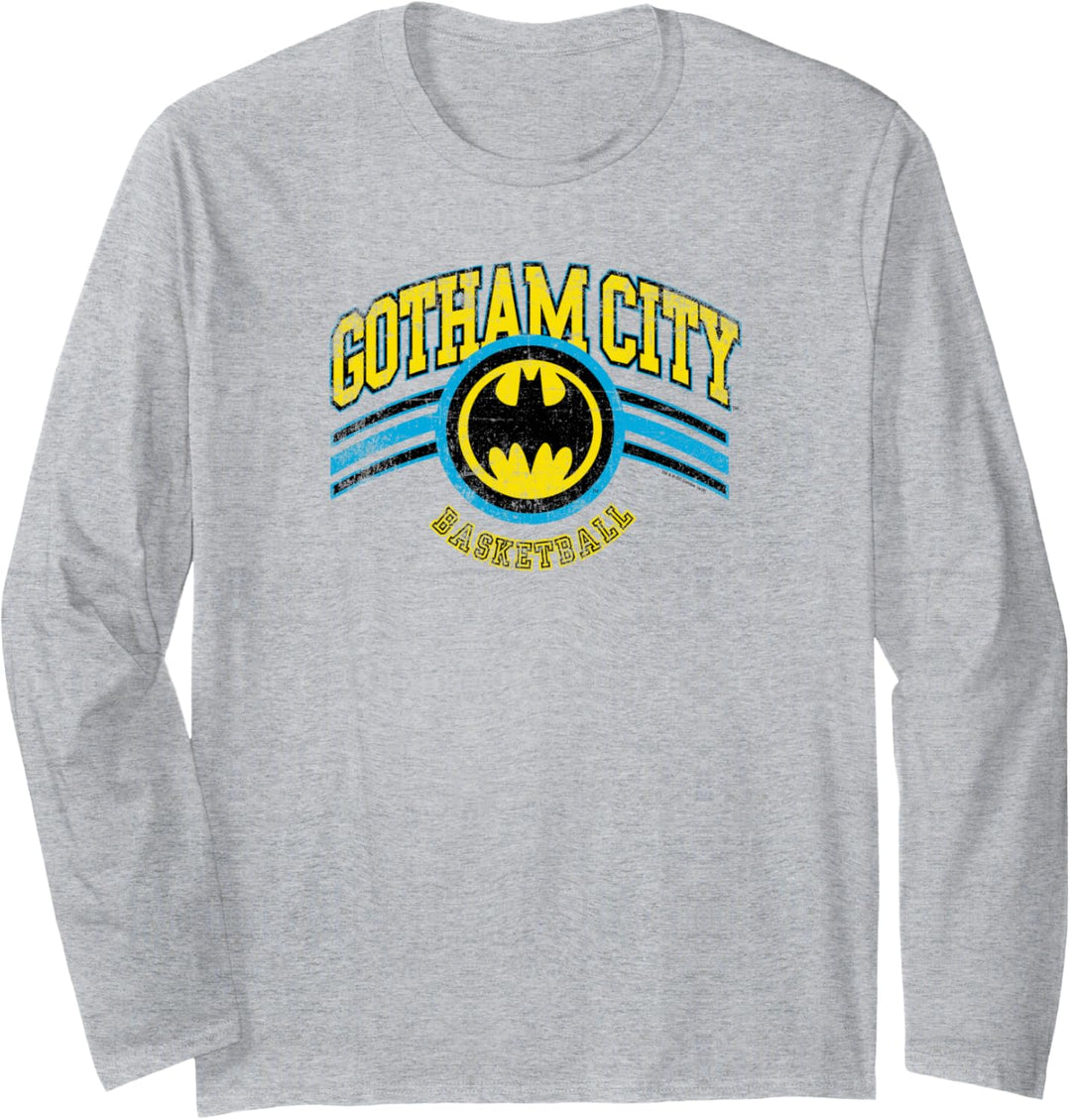 Batman Gotham City Basketball Langarmshirt