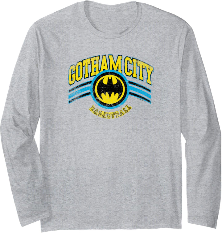 Batman Gotham City Basketball Langarmshirt