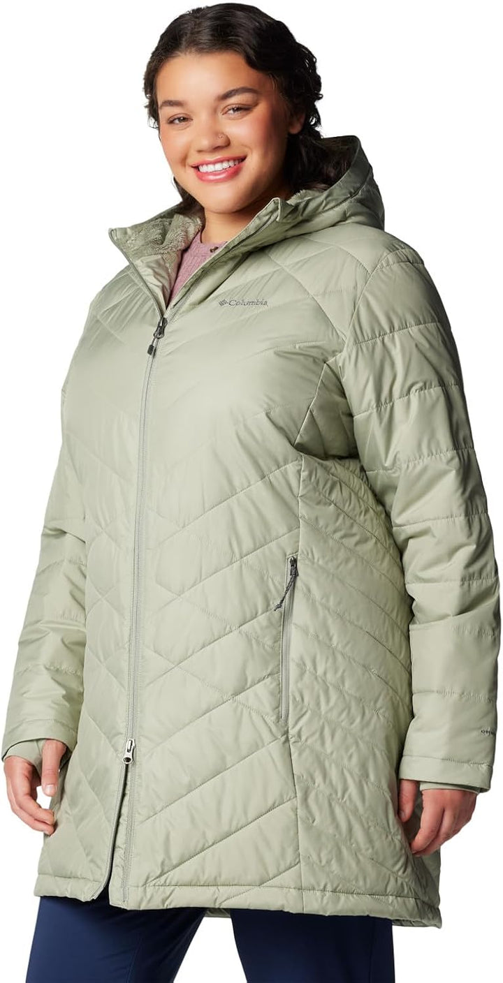 Columbia Damen First Generation Heavenly Long Hooded Jacket Heavenly Long Hooded Jacket (1er Pack) S