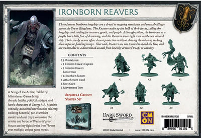 Ironborn Reavers: Song of Ice and Fire Miniatures Game