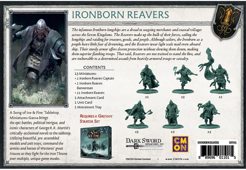 Ironborn Reavers: Song of Ice and Fire Miniatures Game