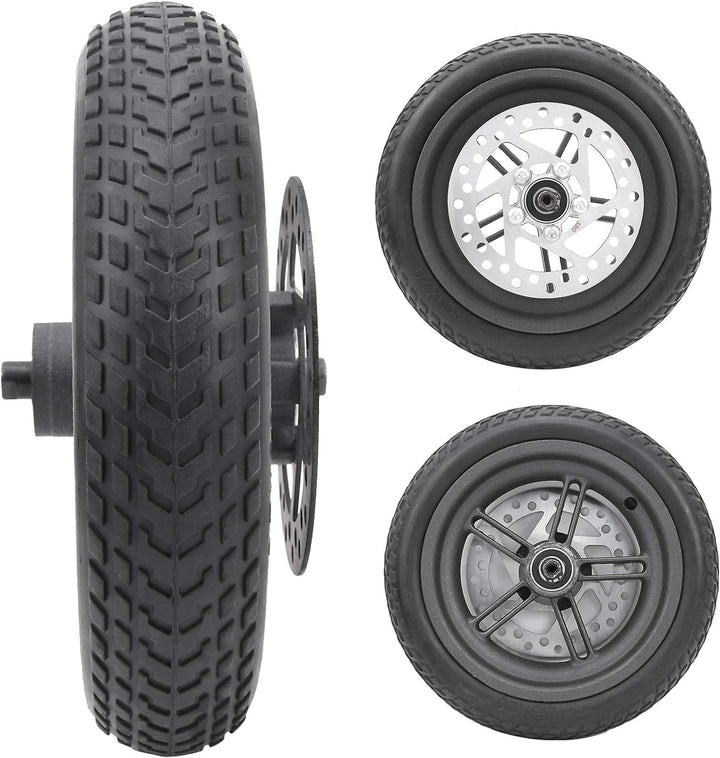 Alomejor 8,5-Zoll-Elektroroller-Hinterrad-Ersatzreifen mit 120-mm-Scheibenbremssatz für M365 Pro