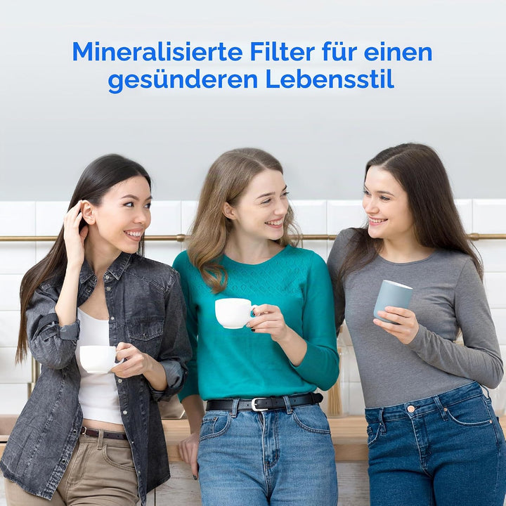 Waterdrop Remineralisation Inline-Wasserfilter, 1/4" Quick Connect Post Filter für Umkehrosmose-Filt