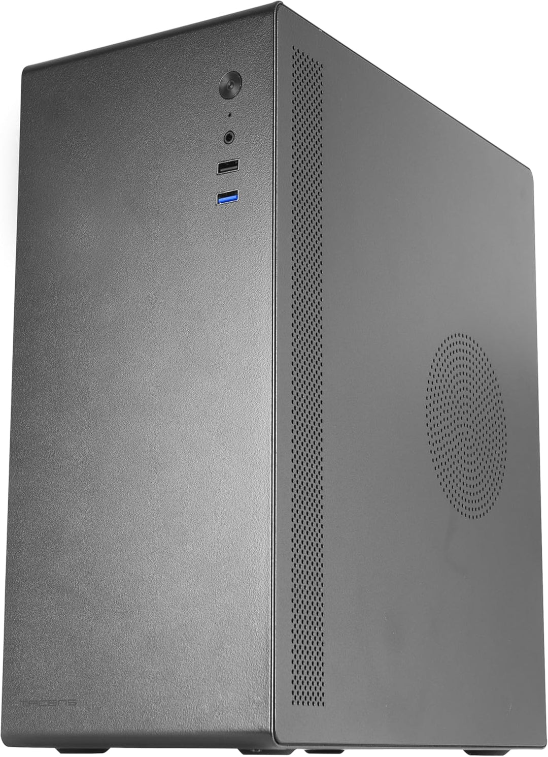 biomag Tacens NOVAX, Ultra-kompaktes Micro-ATX PC-Gehäuse, Ultra-Robustes Ganzmetall-Design, 1x 80mm